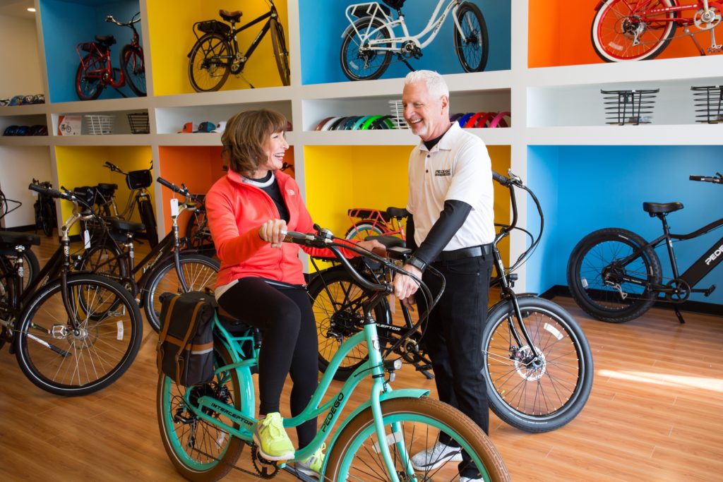 Half price Pedego rental for ALL bikes that are booked in for Silver or Gold service